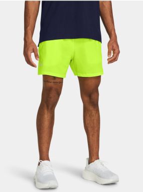 Svetlo zelené športové kraťasy Under Armour UA LAUNCH 5'' SHORTS