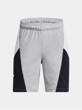 Svetlosivé športové kraťasy Under Armour Curry Boys Splash Short