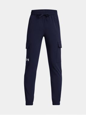 Tmavomodré športové nohavice Under Armour UA Pennant Woven Cargo Pant