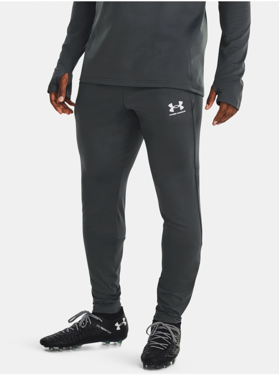 Tmavosivé športové nohavice Under Armour UA M's Ch. Train Pant