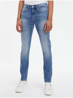 Slim fit pre mužov Calvin Klein Jeans - modrá