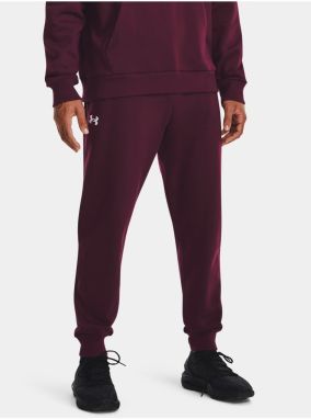 Vínové tepláky Under Armour  UA Rival Fleece Joggers