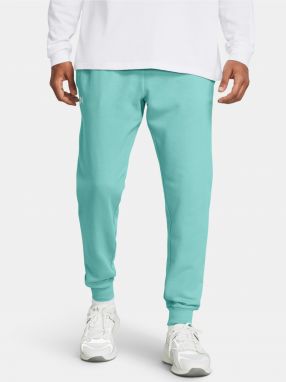 Tyrkysové tepláky Under Armour UA Rival Fleece Joggers