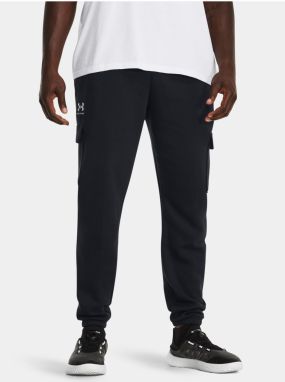 Čierne tepláky Under Armour UA Essential Flc Cargo Pant