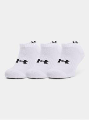 Ponožky Under Armour Core No Show 3Pk - biela