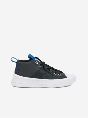 Tmavošedé chlapčenské členkové tenisky Converse Ultra Color Pop