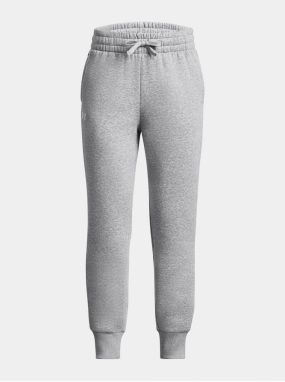 Svetlosivé tepláky Under Armour UA Rival Fleece Joggers