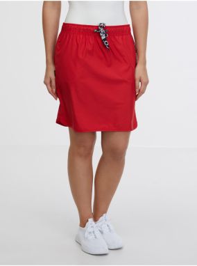 Červená dámska sukňa SAM 73 Bibiana