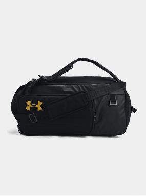 Čierna športová taška Under Armour UA Contain Duo MD BP Duffle