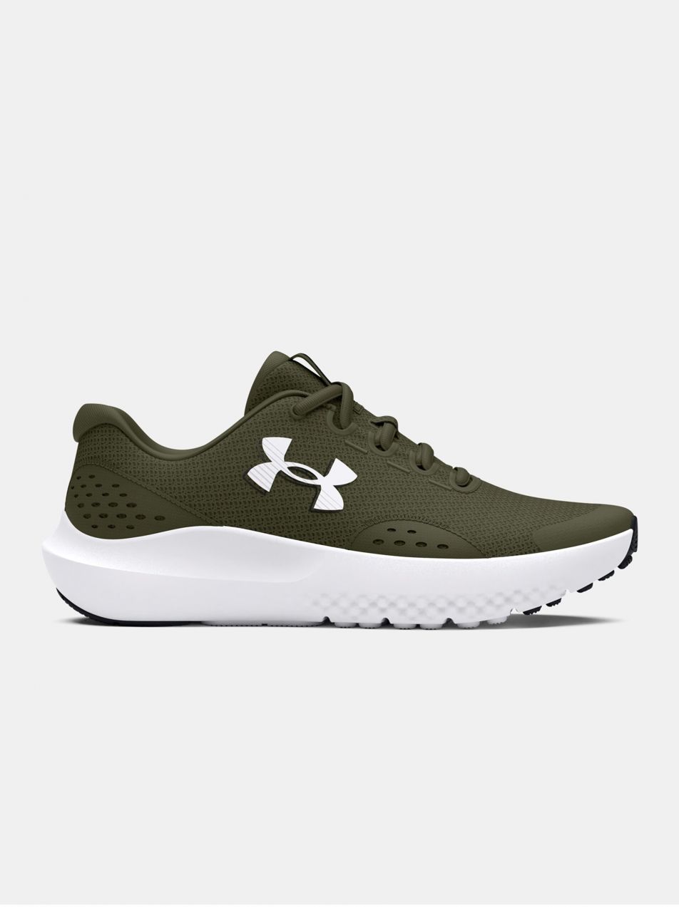 Kaki bežecké tenisky Under Armour UA BGS Surge 4