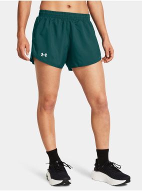 Petrolejové športové kraťasy Under Armour UA Fly By 3'' Shorts