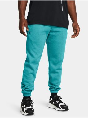 Tyrkysové tepláky Under Armour UA Essential Fleece Jogger