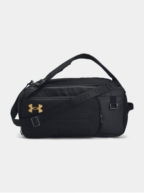 Čierna športová taška Under Armour UA Contain Duo SM BP Duffle