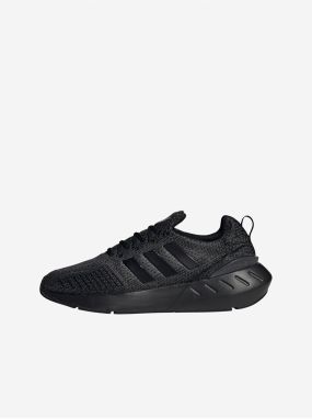 Čierne pánske žíhané tenisky adidas Originals Swift Run 22