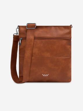 Hnědá dámska crossbody kabelka VUCH Prisco Brown