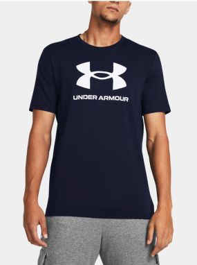 Tmavomodré tričko Under Armour UA SPORTSTYLE LOGO UPDATE SS