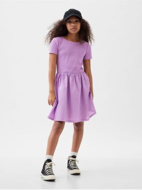 Svetlo fialové dievčenské šaty GAP