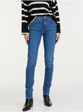 Modré dámske skinny fit džínsy Tommy Hilfiger