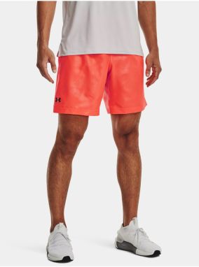 Oranžové športové kraťasy Under Armour UA Woven Emboss Short