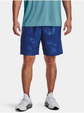 Tmavomodré športové kraťasy Under Armour UA Woven Emboss Short