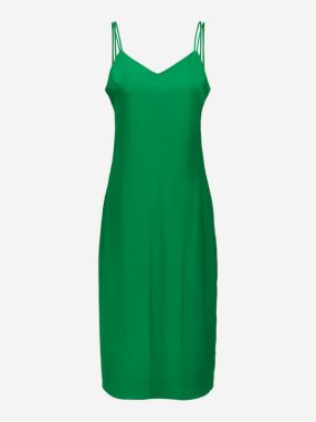 Zelené dámske saténové šaty ONLY Sia