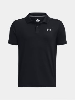 Čierne športové polo tričko Under Armour UA Performance Polo