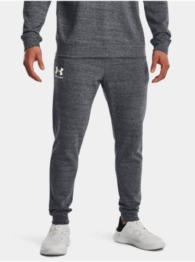 Šedé športové tepláky Under Armour UA Rival Terry Jogger