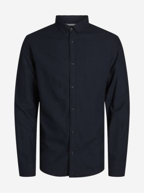 Tmavomodrá pánska košeľa Jack & Jones Maze