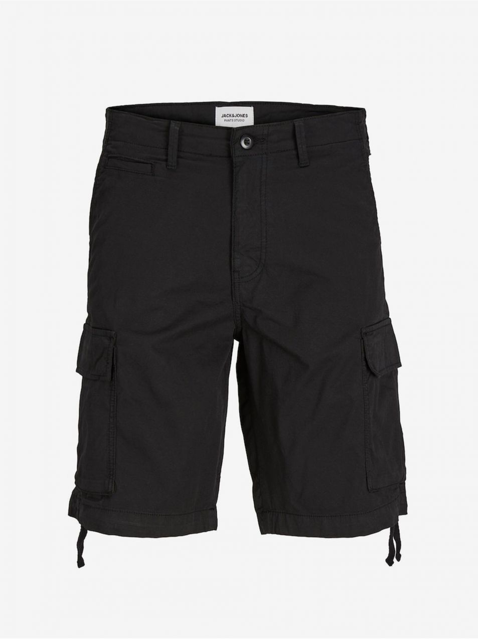 Čierne pánske cargo nohavice Jack & Jones Cole