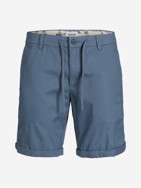 Modré pánske chino kraťasy Jack & Jones Marco