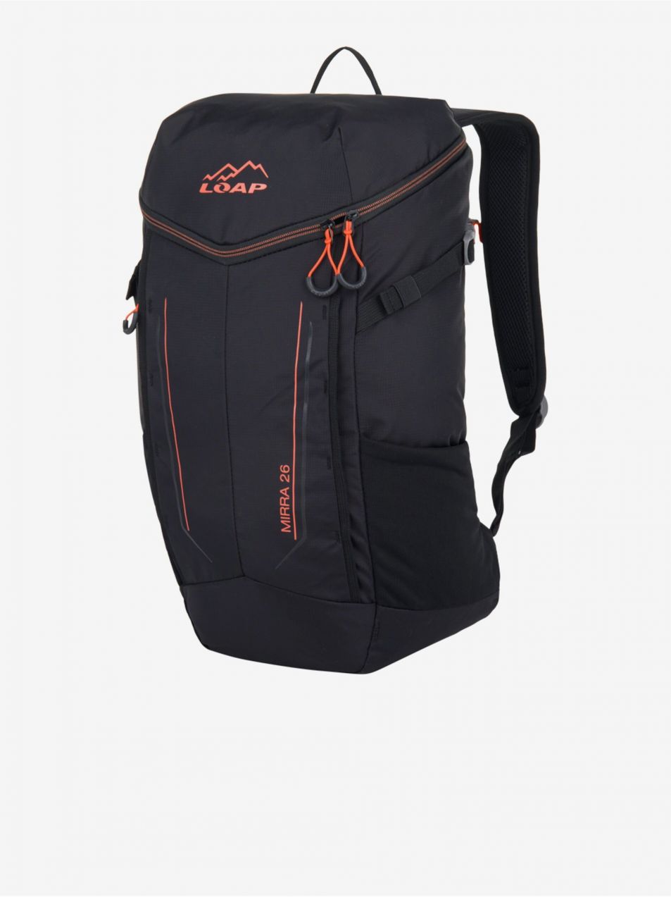 Oranžovo-čierny outdoorový batoh LOAP MIRRA 26 l