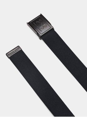 Čierny chlapčenský opasok Under Armour B Stretch Webbing Belt