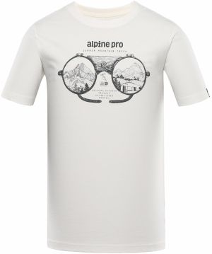 Krémové pánske tričko ALPINE PRO Termes