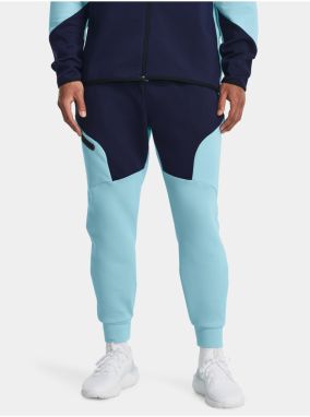 Modré športové tepláky Under Armour UA Unstoppable Flc Joggers