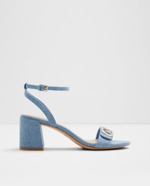 Modré dámske sandále Aldo Bung