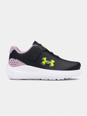 Čierne tenisky Under Armour UA GINF Surge 4 AC