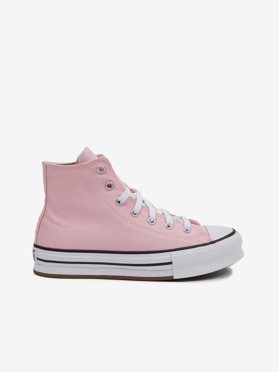 Ružové dievčenské členkové tenisky Converse Chuck Taylor All Star Seasonal