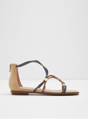 Modro-hnedé dámske sandále ALDO Oceriwenflex