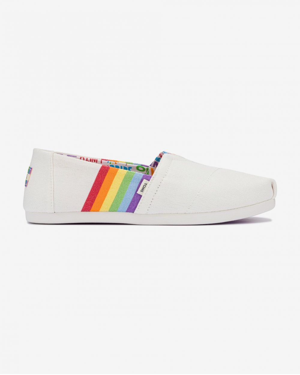 Espadrilky, slip on pre ženy TOMS - biela