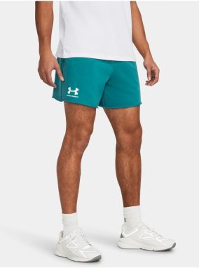 Petrolejové športové kraťasy Under Armour UA Rival Terry 6in Short