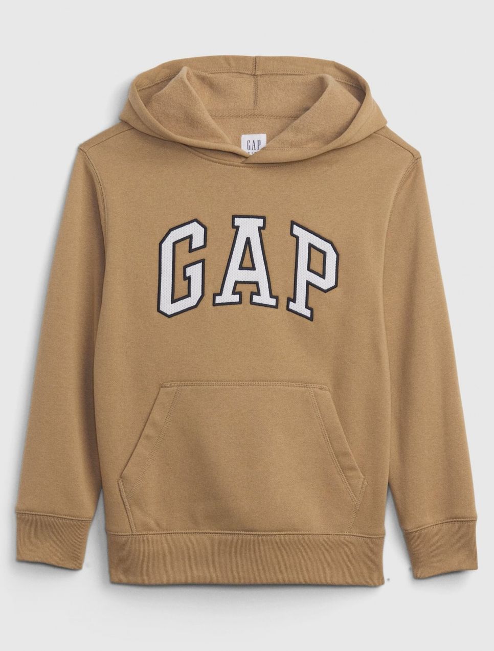 Hnedá chlapčenská mikina s kapucňou GAP
