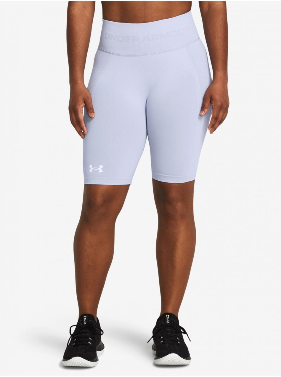 Biele dámske športové kraťasy Under Armour UA Vanish Seamless Short