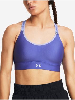 Fialová dámska športová podprsenka Under Armour UA Infinity Mid 2.0 Bra