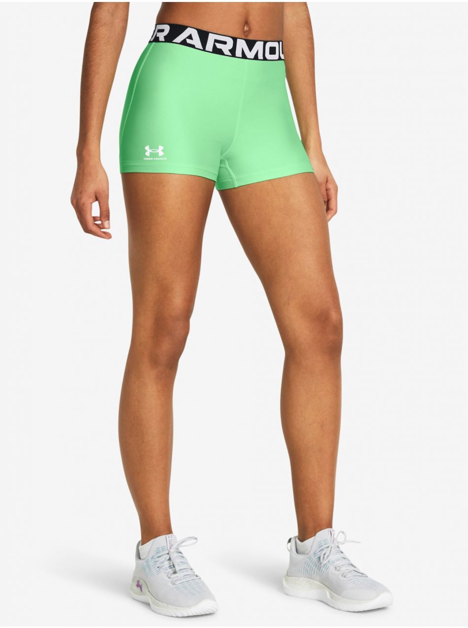 Svetlo zelené dámske športové kraťasy Under Armour UA HG Authentics Shorty