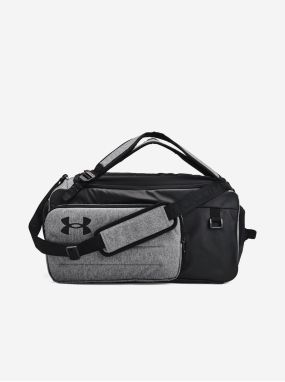 Čierno-šedá športová taška Under Armour UA Contain Duo MD BP Duffle