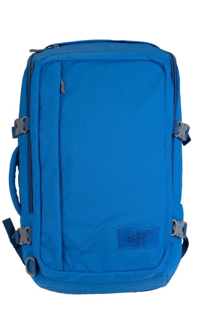 Modrý unisex batoh CabinZero Adventure Sahara Sand (32L)