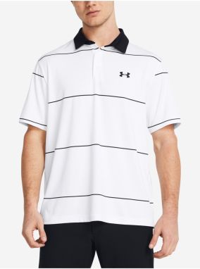 Bílé pánské polo tričko Under Armour UA Playoff 3.0 Stripe Polo