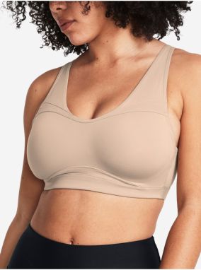 Béžová dámska športová podprsenka Under Armour SmartForm Evolution Mid