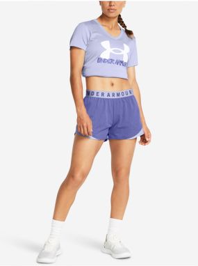 Fialové dámske kraťasy Under Armour Play Up Twist Shorts 3.0-PPL
