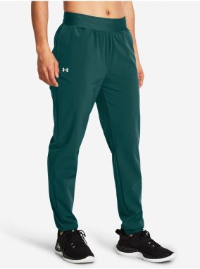 Petrolejové dámske športové nohavice Under Armour ArmourSport High Rise Wvn Pnt